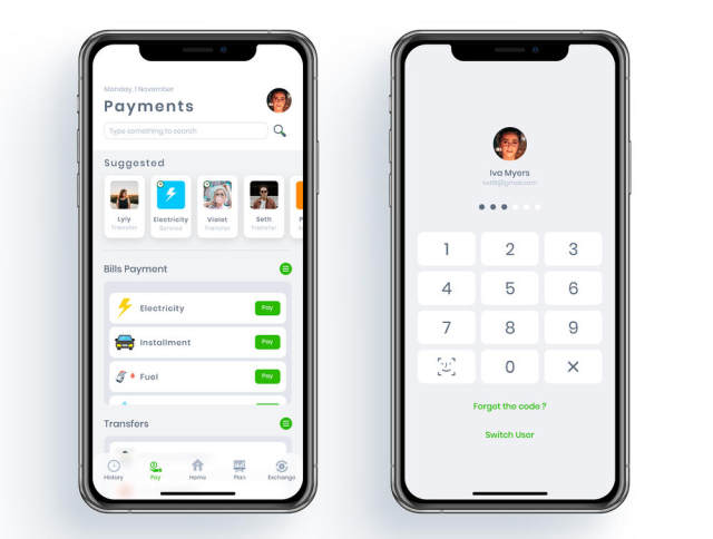 22用于Sketch。,Mobile Banking App Kit设计的屏幕移动UI工具包 22用于Sketch。,Mobile Banking App Kit设计的屏幕移动UI工具包