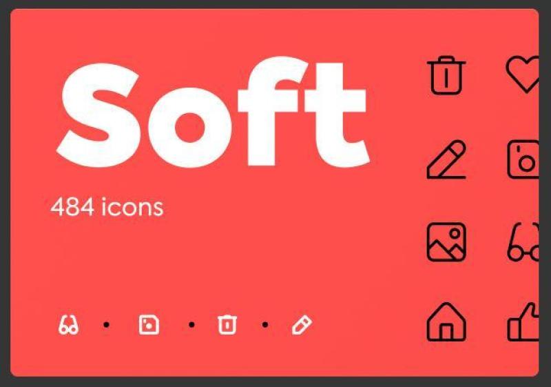 图标元素素材Soft icons