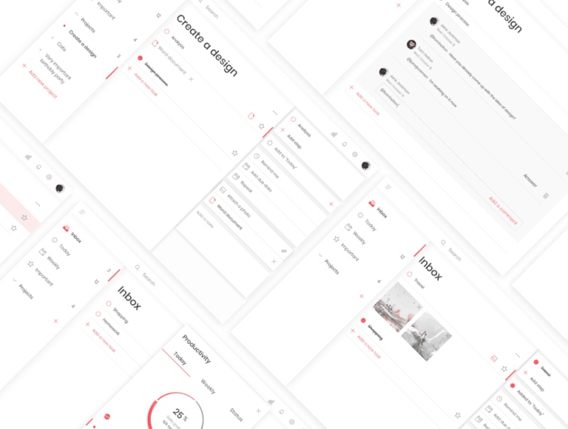 用于任务管理器工具的20多个时尚UI元素包，任务管理器UI工具包