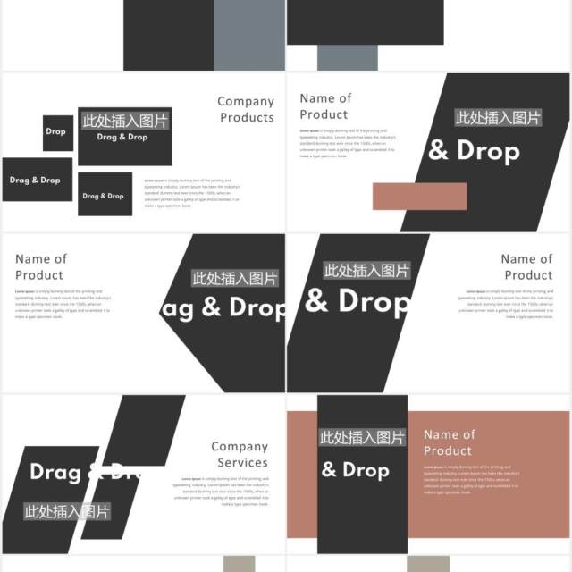 极简简约图片版式展示设计PPT模板Mytemp - Minimalist Presentation 极简简约图片版式展示设计PPT模板Mytemp - Minimalist Presentation