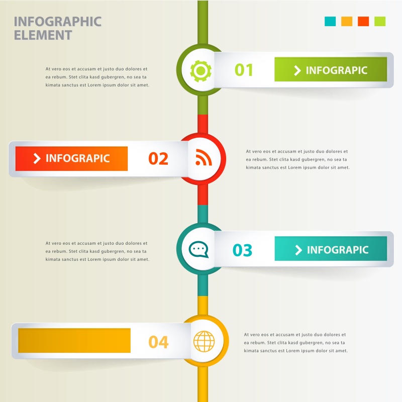信息图表和业务设计矢量9（11）