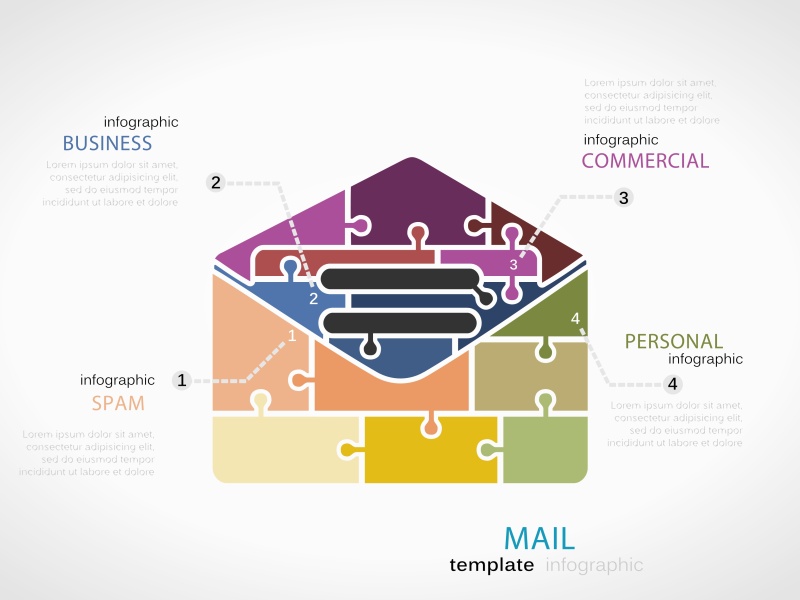 拼图信息图形设计元素216