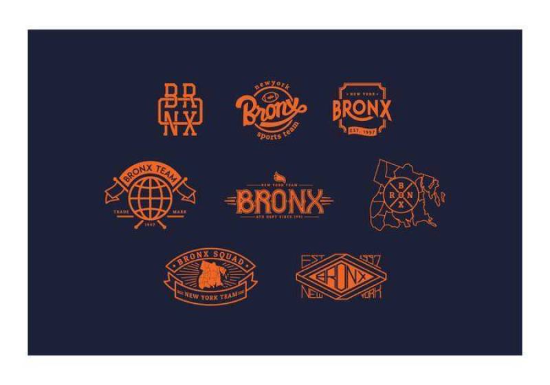  的布朗克斯标志和徽章