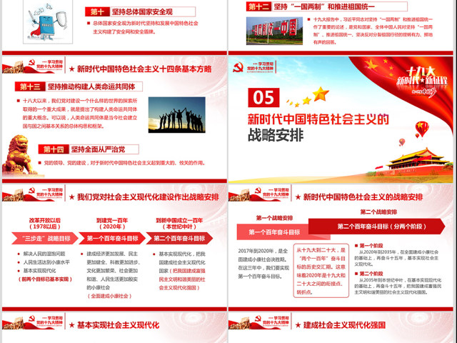学习贯彻党的十九大精神解读ppt课件 学习贯彻党的十九大精神解读ppt课件