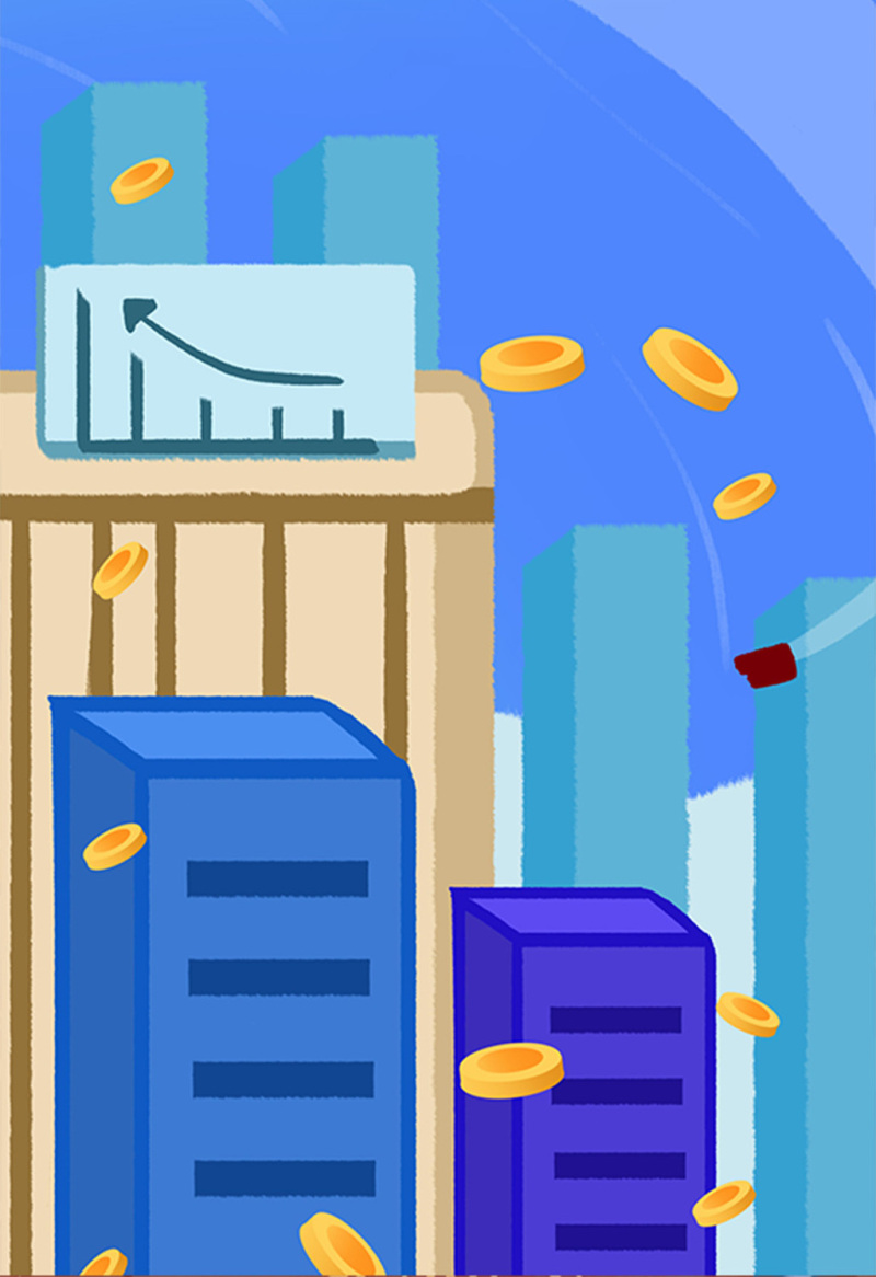 简直插画室外设计