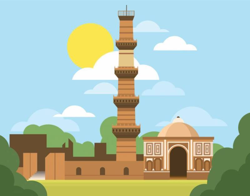 Qutub Minar插图