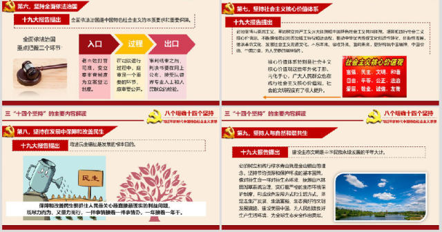 八个明确和十四个坚持学习解读专题党课ppt课件 八个明确和十四个坚持学习解读专题党课ppt课件