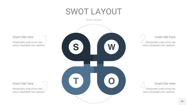 莫兰迪蓝色SWOT图表PPT28 莫兰迪蓝色SWOT图表PPT28