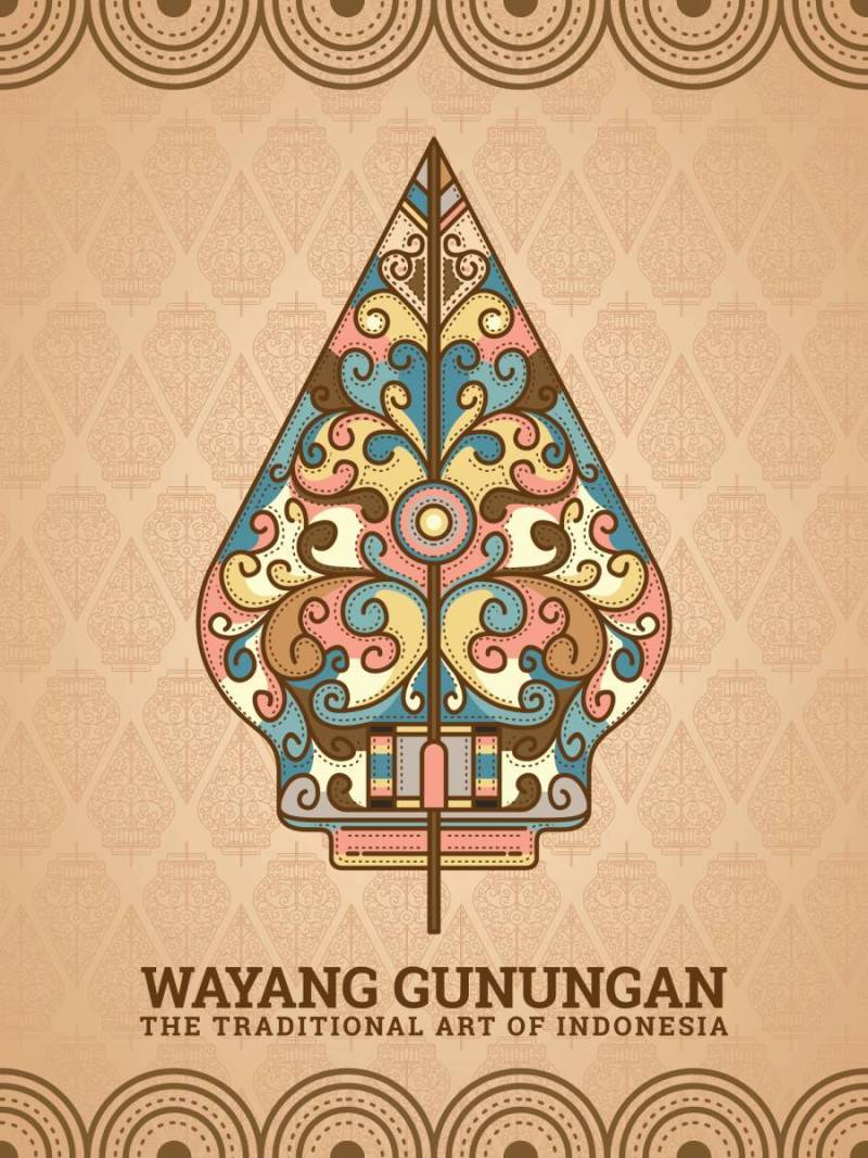 Gunungan Wayang