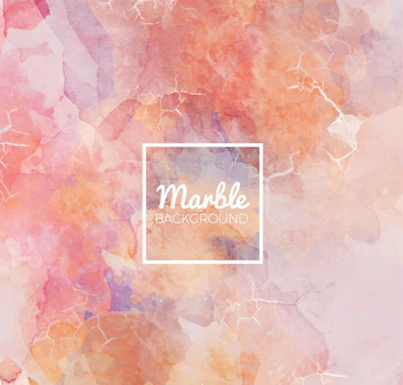 水彩绘大理石背景