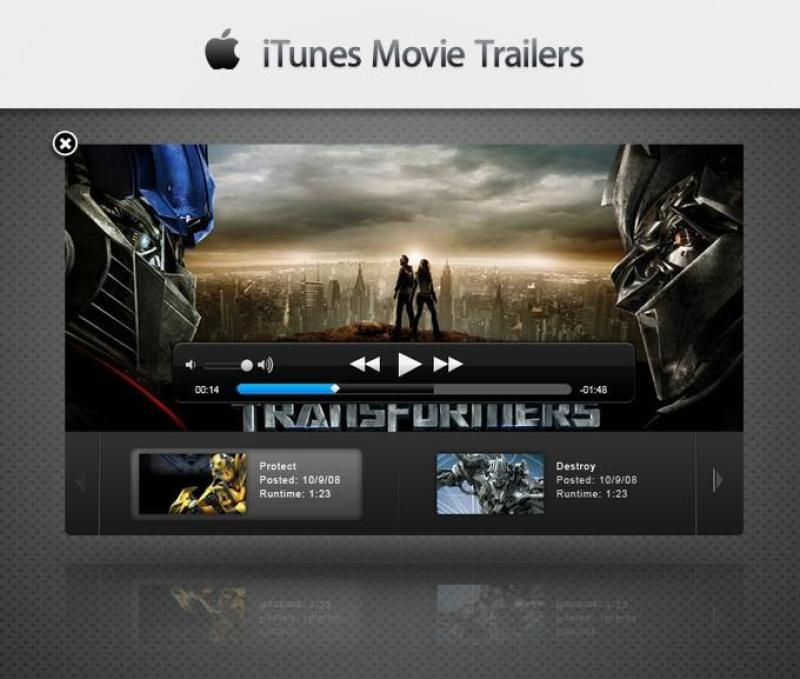 Apple Movie Trailers Video 