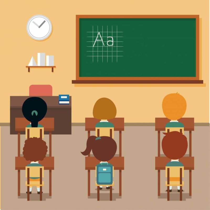 教室孩子传染媒介