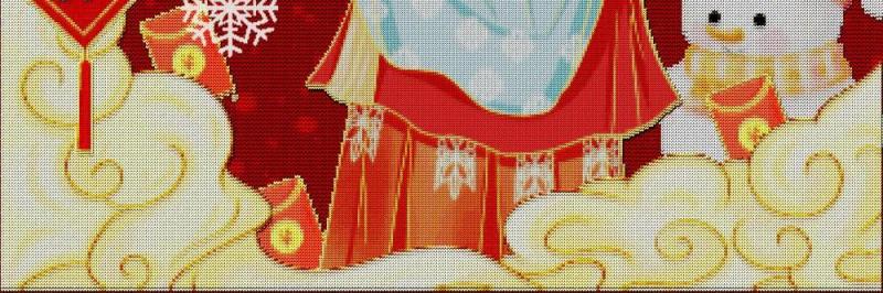 中国传统文化二十四节气冬至插画海报背景配图PSD竖版素材17