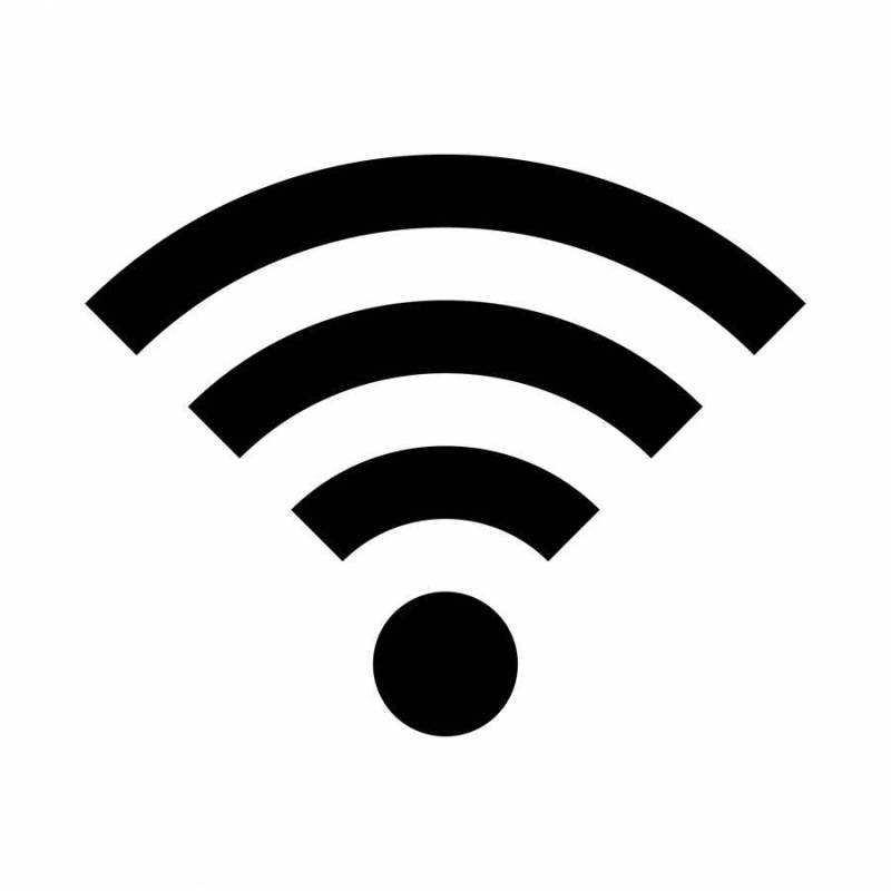 Wi-Fi标志（黑色）