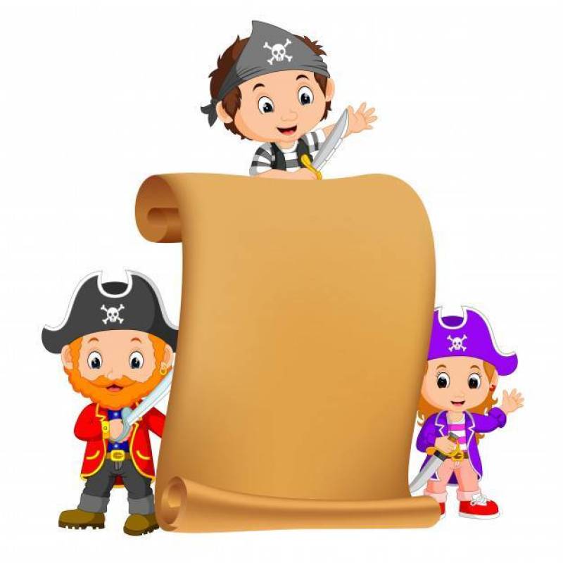藏宝图和三个海盗