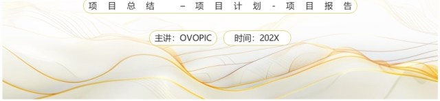黄色简约线条风年中项目报告PPT模板 黄色简约线条风年中项目报告PPT模板