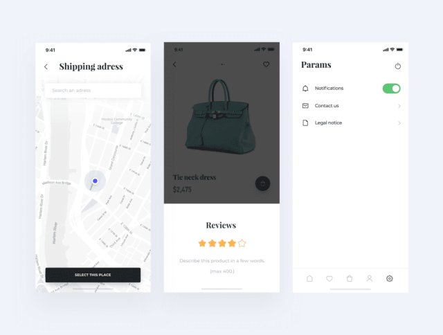 适用于iPhone X.,Shopiz UI Kit的完美电子商务UI工具包 适用于iPhone X.,Shopiz UI Kit的完美电子商务UI工具包