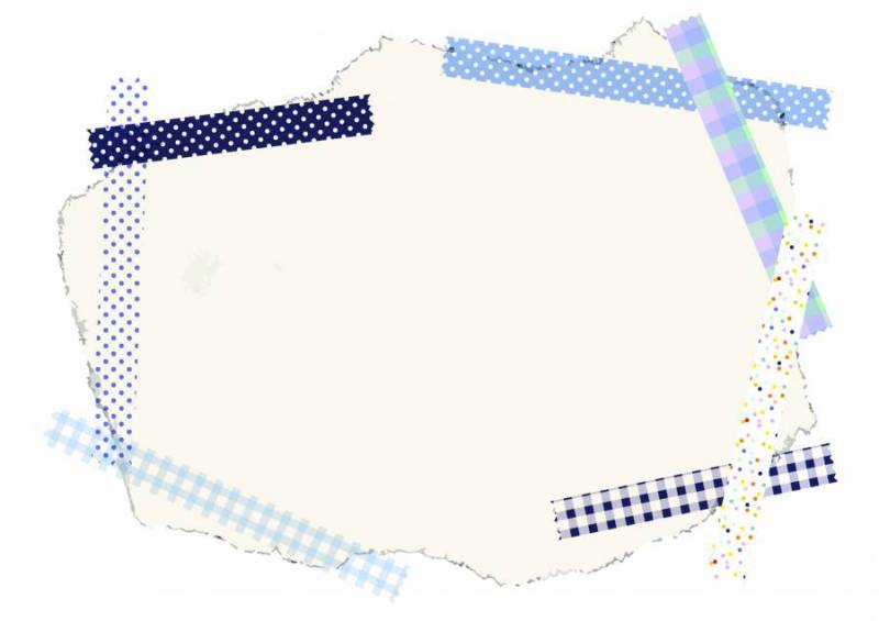 美纹纸胶带蓝色