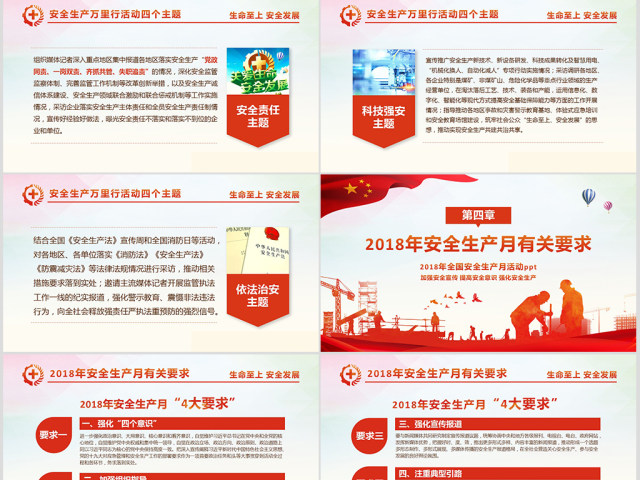 2018年安全生产月PPT精讲解读 2018年安全生产月PPT精讲解读