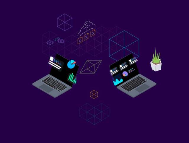 8 Blockchain概念等距插图素描与插画。,区块链平台等距v.7 8 Blockchain概念等距插图素描与插画。,区块链平台等距v.7