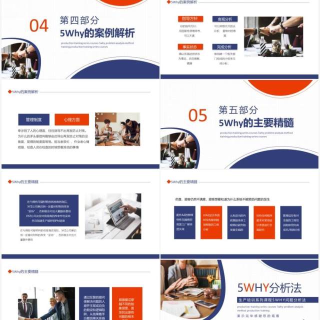 生产培训系列课程5WHY问题分析法动态PPT模板 生产培训系列课程5WHY问题分析法动态PPT模板