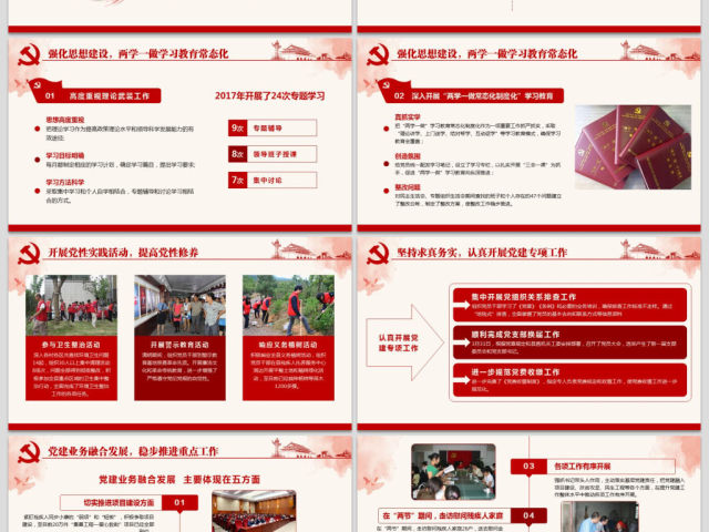 基层党委党支部党建工作汇报工作总结ppt 基层党委党支部党建工作汇报工作总结ppt