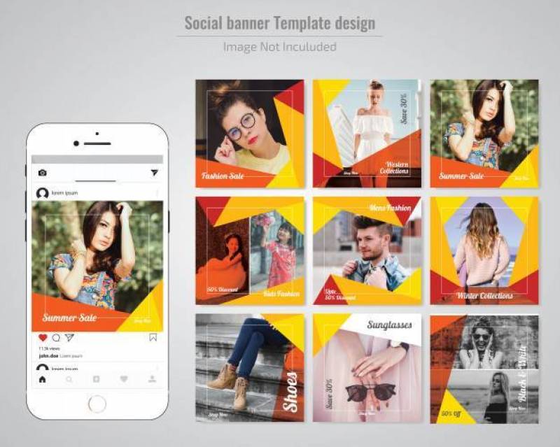 Fashion Social Media Post Template