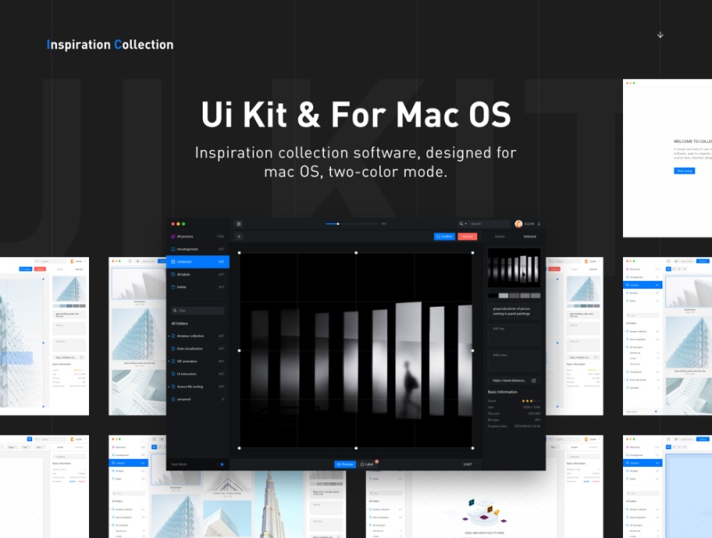 屏幕设计工具UI工具包，灵感集合