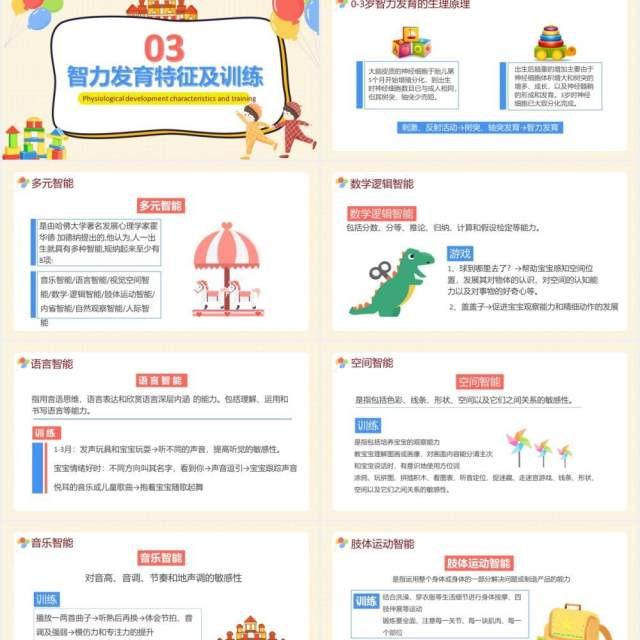 创意卡通小清新教育培训婴幼儿早教通用儿童课件PPT模板 创意卡通小清新教育培训婴幼儿早教通用儿童课件PPT模板
