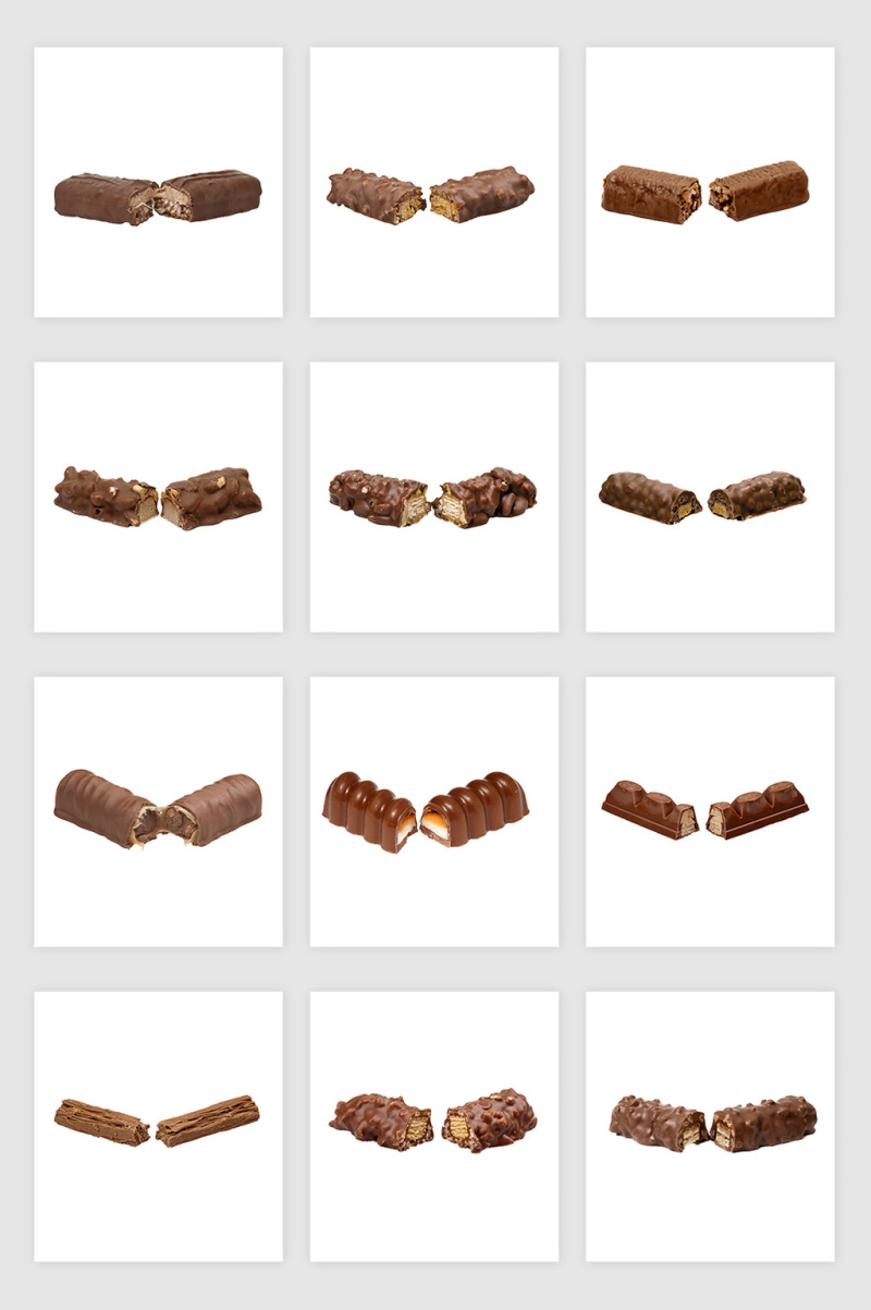 高清免抠甜品巧克力素材