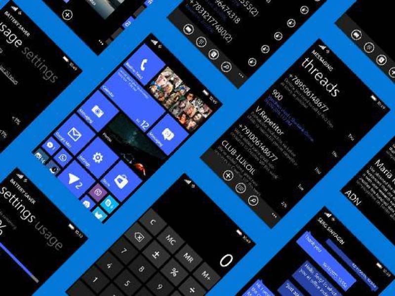 Windows Phone 8.1 界面包
