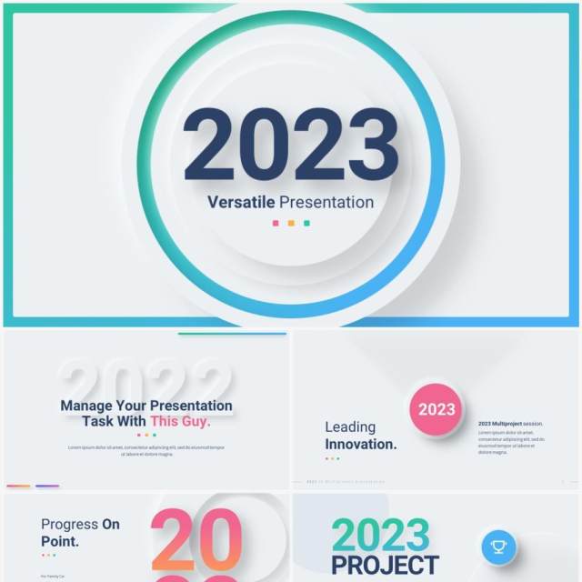 简洁新年公司活动议程PPT幻灯片模板2023 Versatile New Year Light 简洁新年公司活动议程PPT幻灯片模板2023 Versatile New Year Light