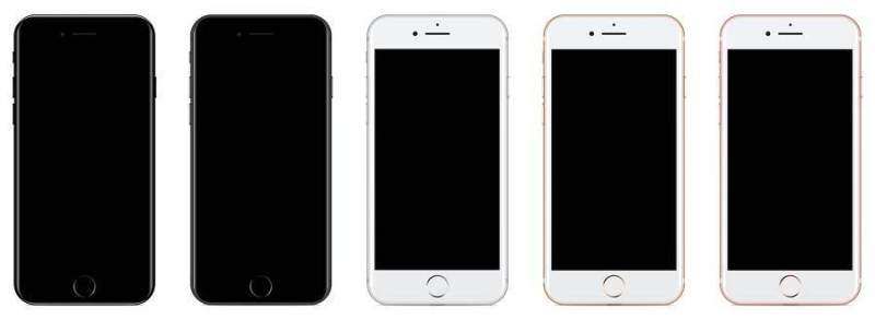 iPhone 7 全色系模型