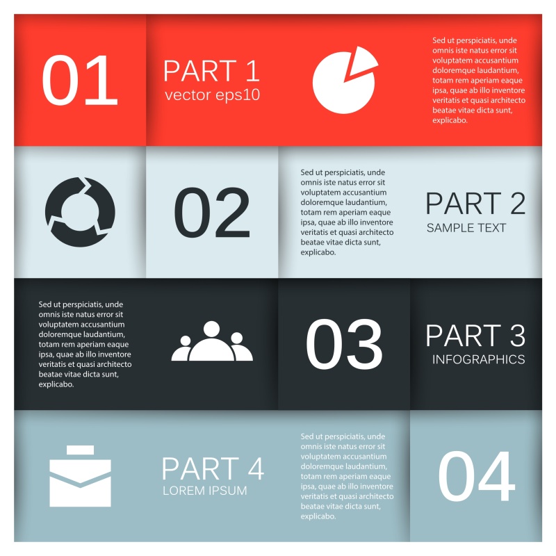 信息图形集合4711