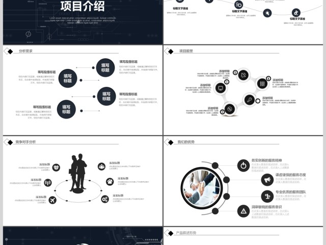 商业融资计划书营销策划书ppt