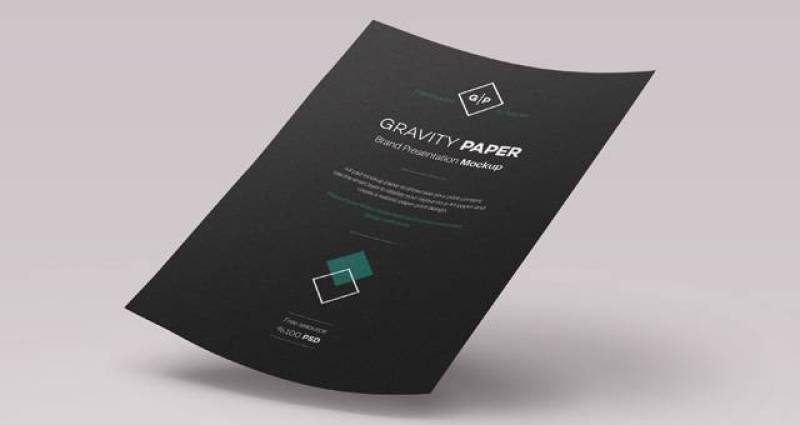 Psd A4 Paper Mock-Up Vol4