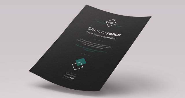 Psd A4 Paper Mock-Up Vol4