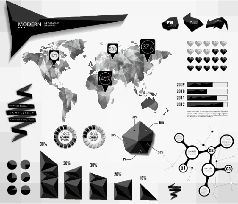 信息图形设计元素203