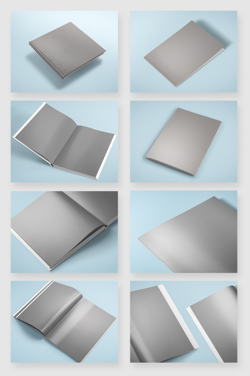 产品设计书籍画册模板样机素材
