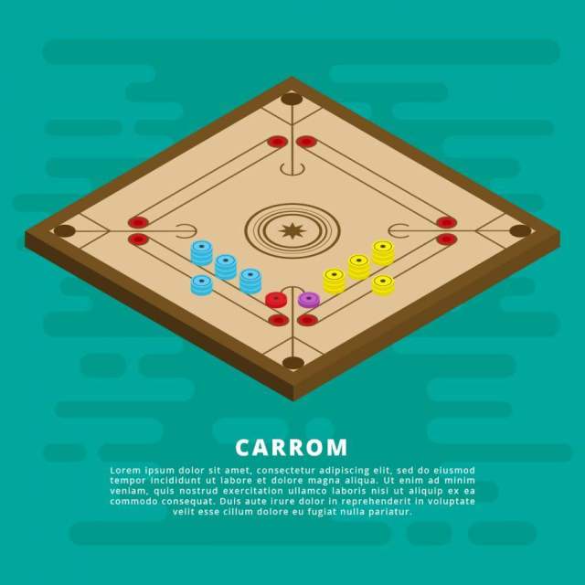 等距Carrom矢量图