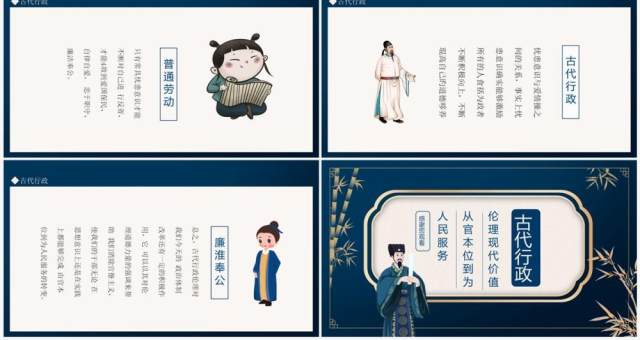 古代行政伦理现代价值从官本位到为人民服务动态PPT模板 古代行政伦理现代价值从官本位到为人民服务动态PPT模板