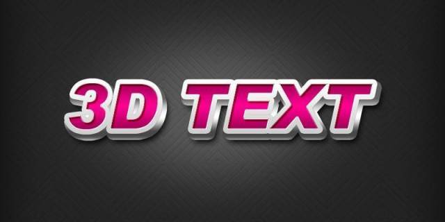 设计师BOZ-3Dtext特效字体设计PSD分层 设计师BOZ-3Dtext特效字体设计PSD分层