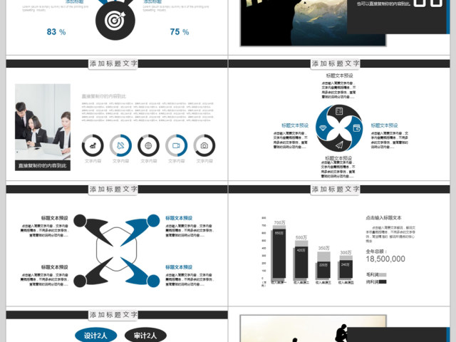 2018年年终汇报年度总结ppt