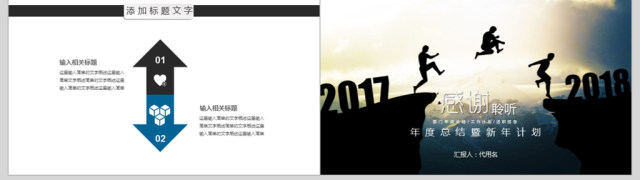 2018年年终汇报年度总结ppt