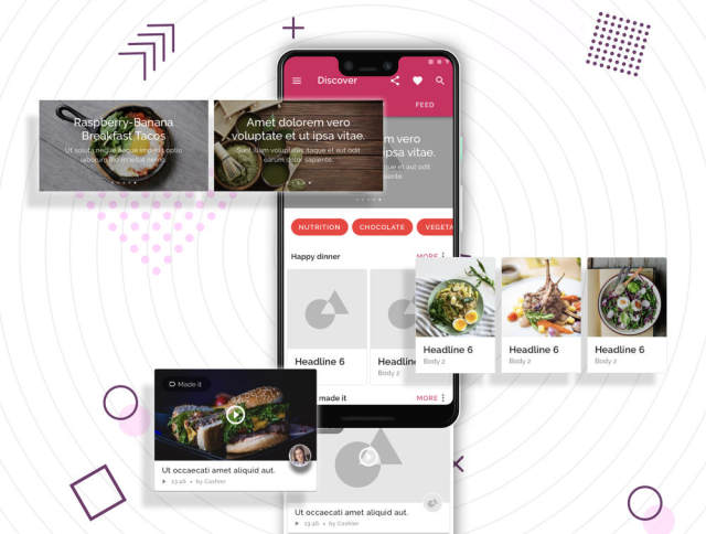 基于现代食品的移动UI工具包,用于Sketch。,Food Order UI Kits 基于现代食品的移动UI工具包,用于Sketch。,Food Order UI Kits