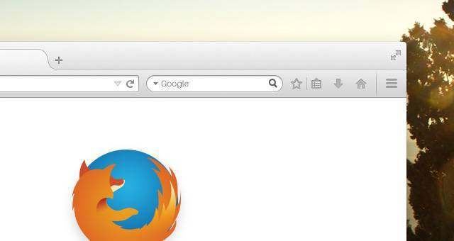 新的Firefox浏览器Psd Mockup