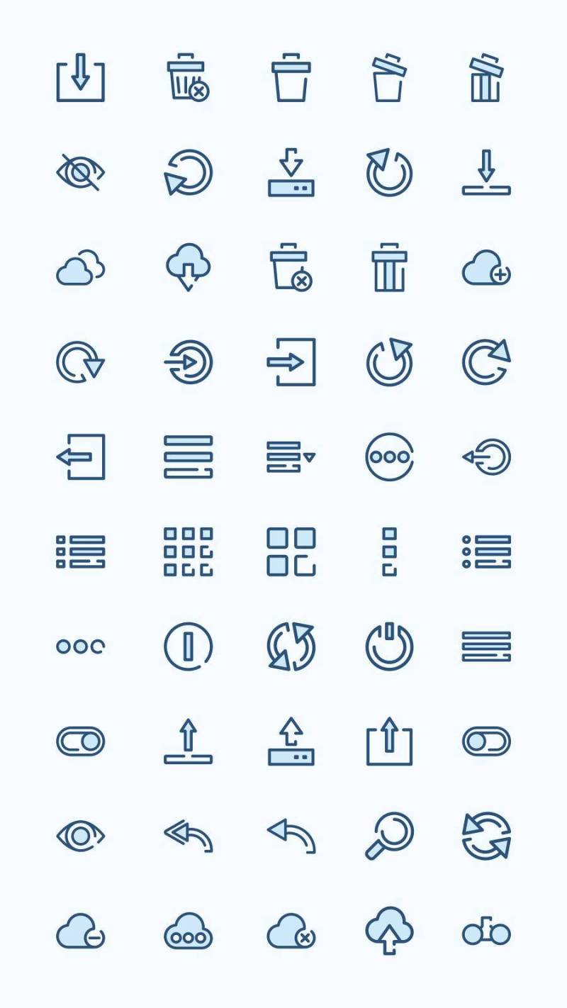 50 枚网页按钮图标