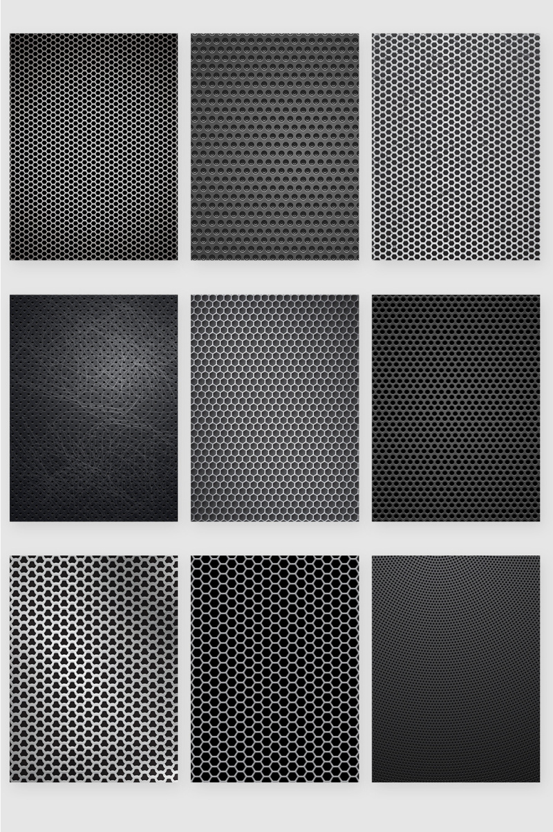 金属镂空网眼钢材材质底纹素材