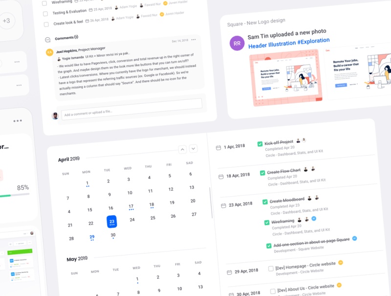 Square Dashboard UI工具包以激情和深度精确制作。方形仪表板UI工具包