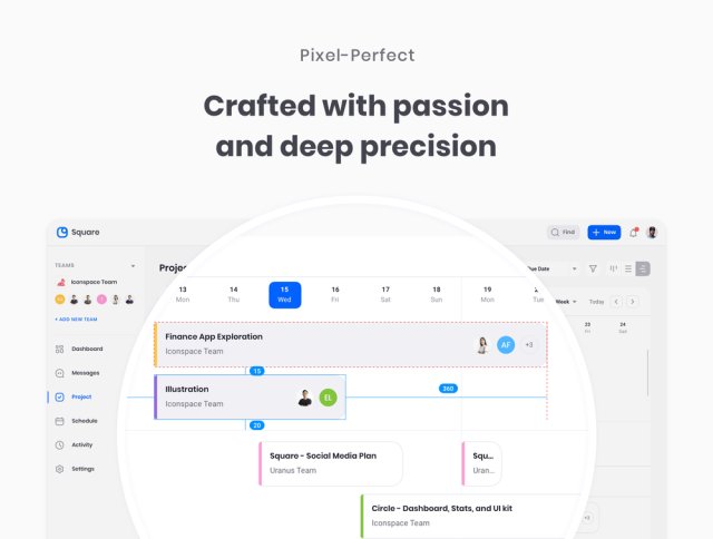 Square Dashboard UI工具包以激情和深度精确制作。方形仪表板UI工具包 Square Dashboard UI工具包以激情和深度精确制作。方形仪表板UI工具包